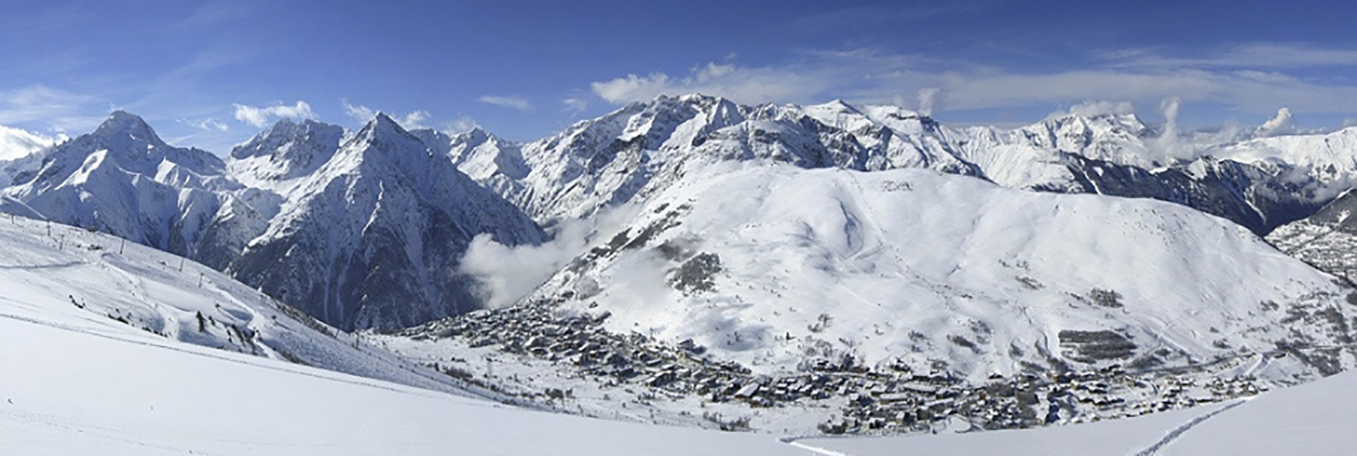 Mountain View of Les Deux Alpes